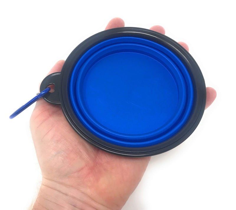 Funiverse Bulk Pack 6 Collapsible Silicon Travel Dog Water or Food Bowl - Image 4